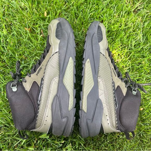 Puma X-Ray 2 Square Mid Winter Sneaker Boot Sz 11 Green / Black - Picture 7 of 15